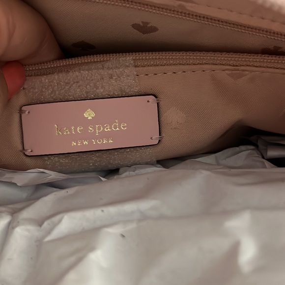NWT - Kate Spade - Schuyler Smooth Leather, Medium - Chalk Pink - Picture 10 of 11